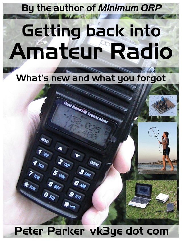 Getting back into Amateur Radio - click here for more